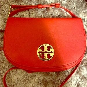 Tory Burch Orange/Red Crossbody bag